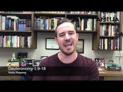 Devotional • Tuesday 4.13.2021 • Deuteronomy 1:9-18