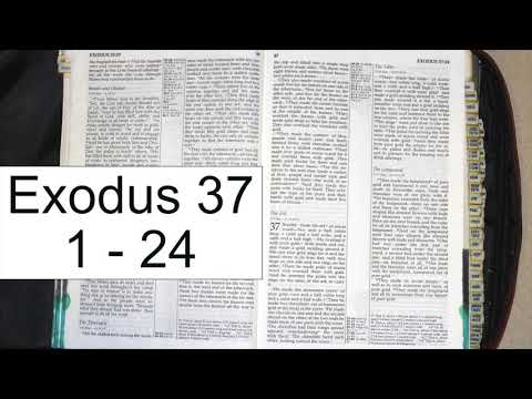 Holy Bible - Exodus 37 : 1 - 29