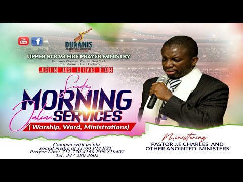 Join our Sunday Morning Services  with Pastor J.E Charles | 1 CORINTHIANS 11:27-31