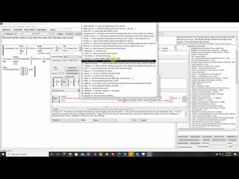 Tutorial 80:  Generating Ruth 2:19-20