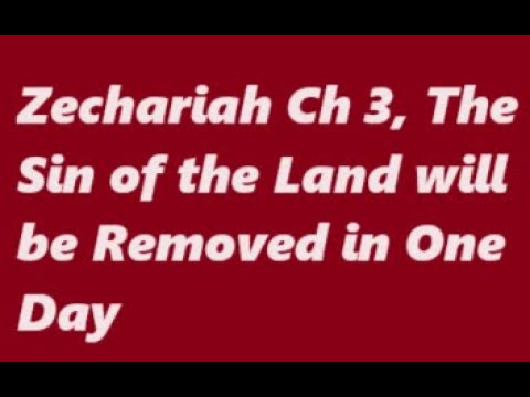 117 Scripture Verses - 103rd Reading: Zechariah 3:9