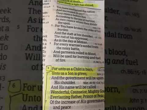The Holy Spirit wants me to read Isaiah 9:1-7. ????????????????????????????❤️????????????????????????