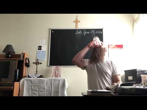 6/25/22 9am, Angelus & Psalm 78:40-72 + morning routine