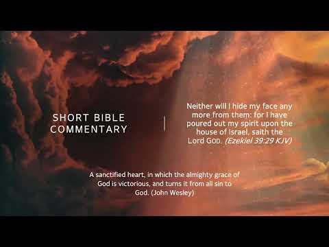 Ezekiel 39:29 - Short Bible commentary