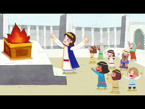 [HiBible]E.246“Solomon prays in the temple”(1 Kings 8:22-25)