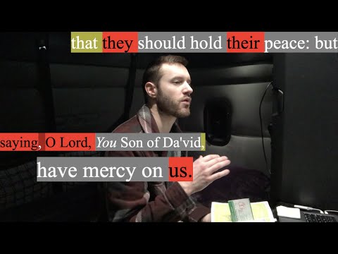 476. Rebuked, But They Cried Louder. Matthew 20:31, Mark 10:48, Luke 18:39