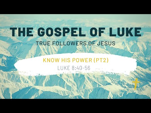 Sun 21st June | Luke 8:40-56 Following Jesus and knowing his power (Part 2) | Rev. Jacob Brothers