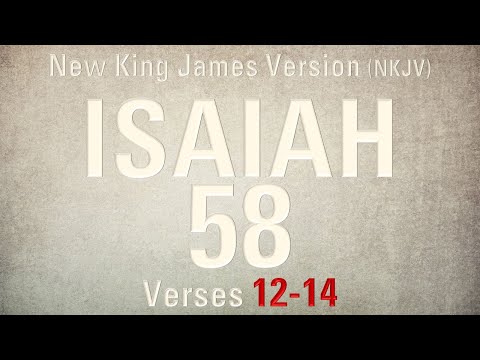 Isaiah 58:12-14 - The SABBATH a Delight - MUSIC “Holiday Brass Ensemble” Doug Maxwell