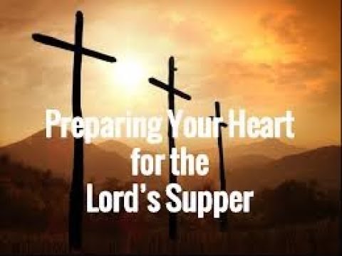 Am I Prepared?  Matthew 5: 23-24, 1 Corinthians 11: 27-28, October 27, 2019