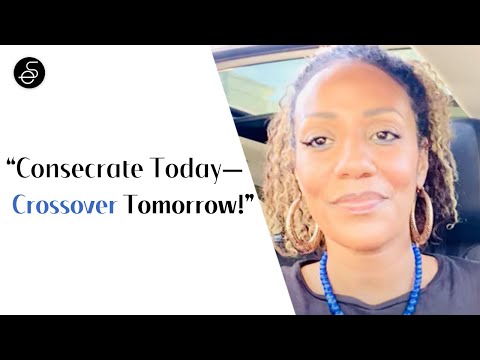 “Consecrate Today—Crossover Tomorrow!”???????????? (Joshua 3:5) #thepromisedseason