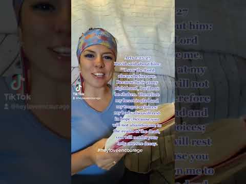 Acts 2:25-27 How I allow the HolySpirit to apply Gods word to my Everyday life. Everyday Christian.