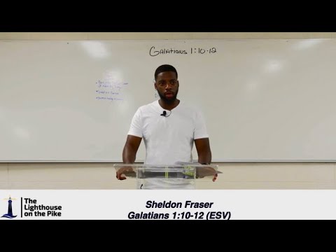 Thursday Bible Study | Galatians 1:10-12