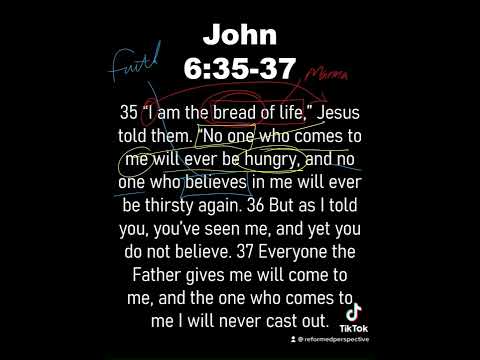 1 Minute Bible Study // John 6:35-37