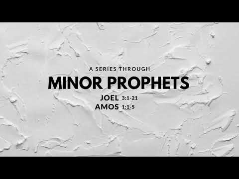 Minor Prophets – Joel 3:1-21/ Amos 1:1-5