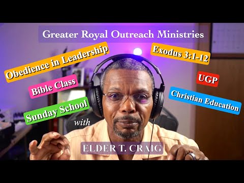 Obedience in Leadership ~ Exodus 3:1-12