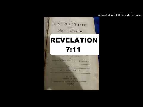 Revelation 7:11 by John Gill - Exposition of the Entire Bible Verse by Verse