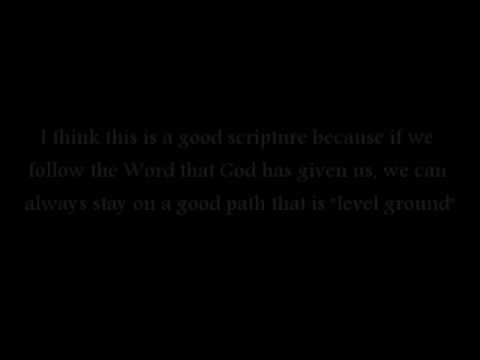 Being Obedient: Psalm 143:10