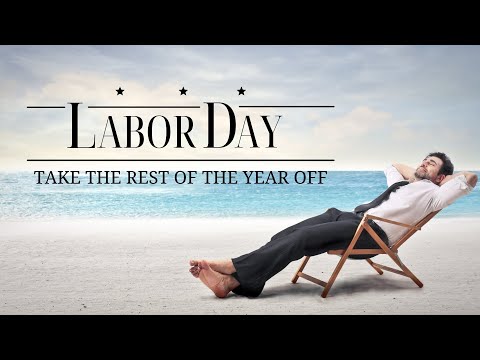 Labor Day 2021 - Take the Rest of the Year Off! (Leviticus 25:8-12) | Dr. Terry Thomas