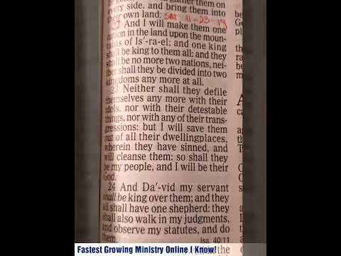 SMRF Club SAT 23rd. Nov. 2019 Ezekiel 37:22-28 & 38 & 39:1-5