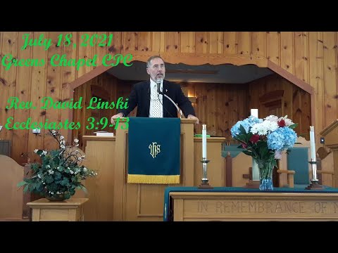 20210718 - Ecclesiastes 3:9-13