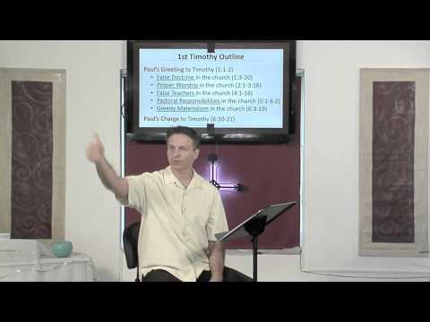 Apostle Paul and his true gospel  (1 Timothy 1:12-17) Dr. Andrew Vuksic