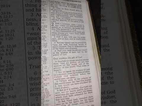 True wisdom the gift of God 1 Corinthians 2:2-5 #faith #wisdom #holyspirit #youtubeshorts