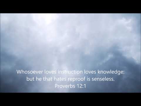 Proverbs 12:1 KJ2000