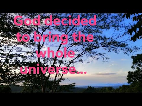 Prayer and Meditation (What Jesus is telling-Colossians 1: 15-20)