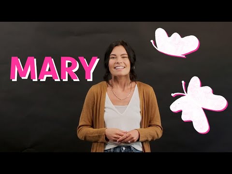 Woman of God - Mary Mother of Jesus - Luke 1:28-35 - Sunday Preschool Lesson