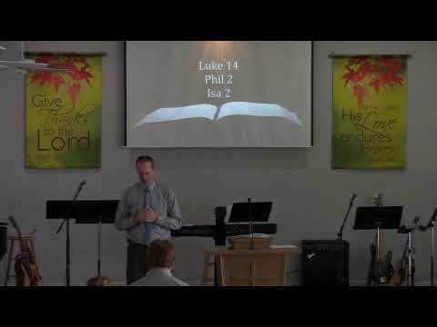 9/26/21 Luke 14: 8-14  "Pride vs. Humility'