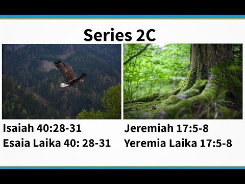 Isaiah 40:28-31, Jeremiah 17:5-8, Scriptures, Series 2C: "With the Scriptures - The Promises of God"