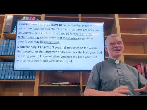 Bible Study: 1 Corinthians 11:17 -11:32  Week 16