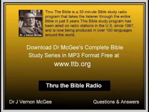 McGee Q&A - Romans 8:9-11 When We Recieve Jesus do We Recieve the Holy Spirit ?