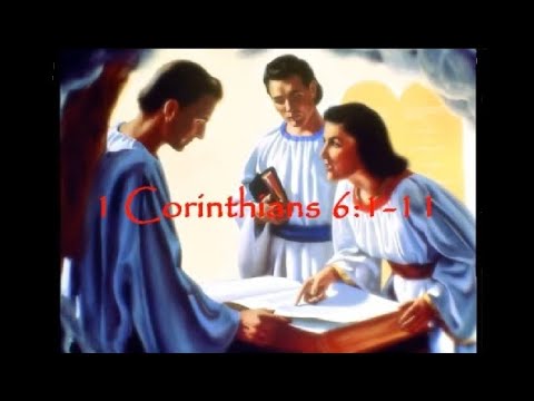 1 Corinthians 6:1 11 --- 1 Korintin 6:1-11