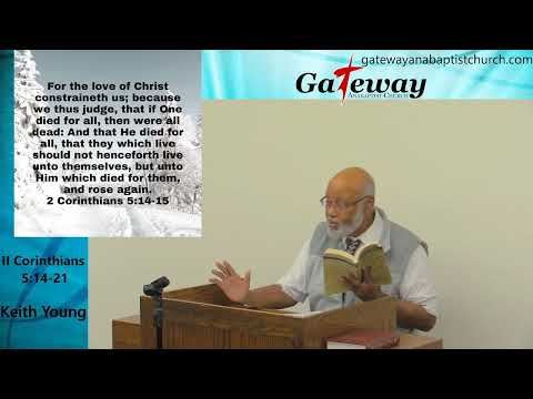 8-21-22 II Corinthians 5:14-21 Constrained by the Love of Christ