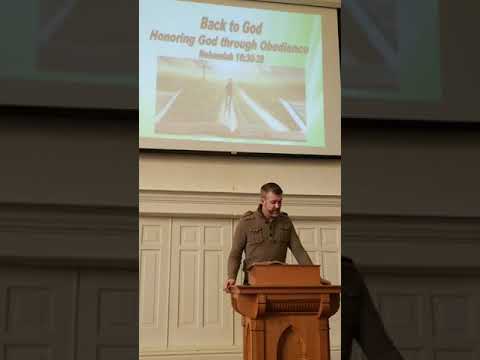 Nehemiah 10:30-39 Back to God: Honoring God Through Obedience