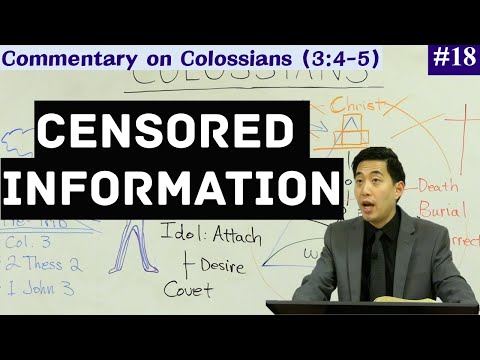 Why You Won't Like This Video But Appreciate it (Col. 3:4-5) | Dr. Gene Kim