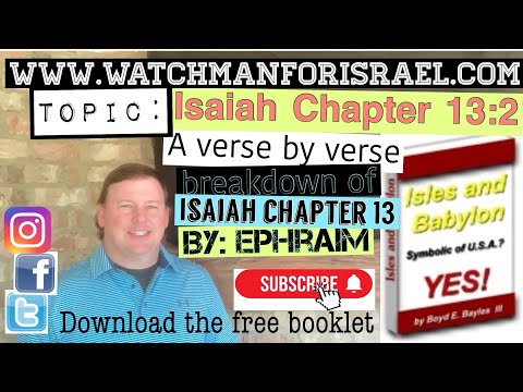 Isaiah 13:2