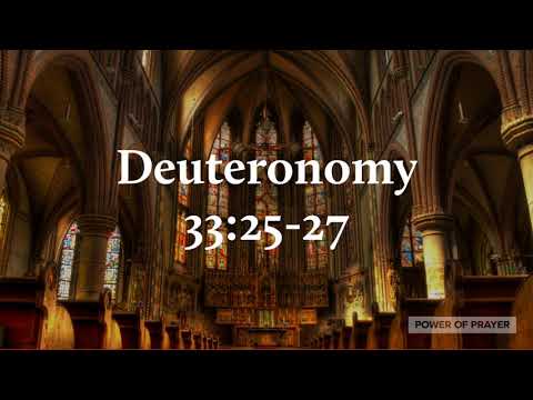 Protection of Prayer | Deuteronomy 33:25-27 | Power of Prayer | Short Prayer | Quick Prayer