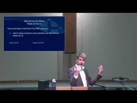 Psalm 37:10-13   Blessed are the Meek