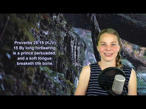 Proverbs 25:15 KJV - The Mouth - Scripture Song