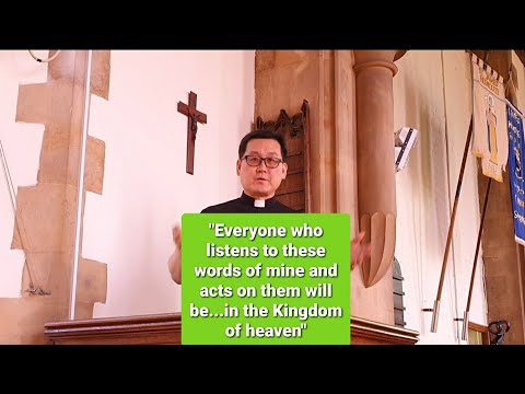 Today's Holy Gospel: homily and reflection: Matthew 7:21-27 (25/06/2020) Fr. Andrew Lee