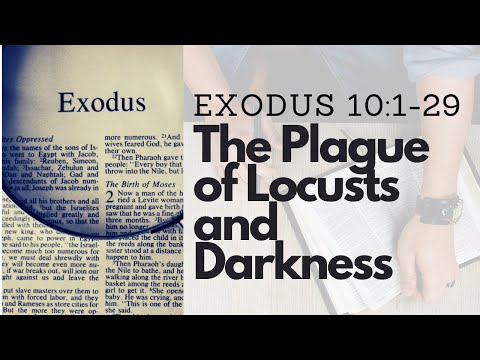 EXODUS 10:1-29 THE 8TH & 9TH PLAGUES: LOCUSTS & DARKNESS (S13 E10)