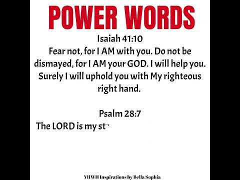 Strength and Protection | Isaiah 41:10; Psalm 28:7