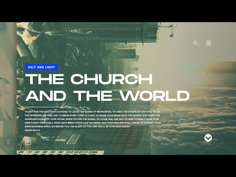 Salt & Light: Isaiah 65:17-25