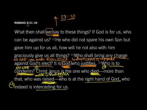 John Piper: Romans 8:33–34 - It Is God Who Justifies [Episode 28]