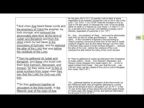 "Be Rewarded"  2 Chronicles 15:1-19