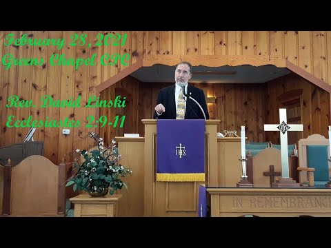 20210228 - Ecclesiastes 2:9-11