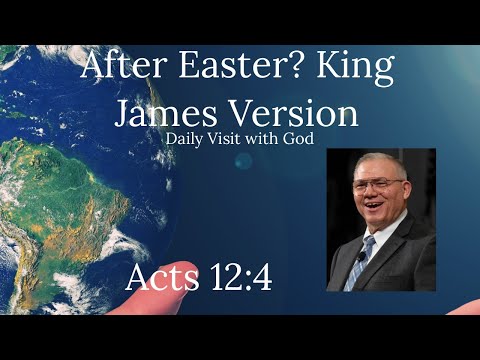 Acts 12:4, Is the Word Easter Correct?