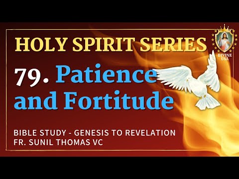79. Patience and Fortitude | 1 Peter 4:14 | Holy Spirit Series | Fr. Sunil Thomas vc